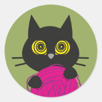 BONKERS! Cat Zoomies Sticker