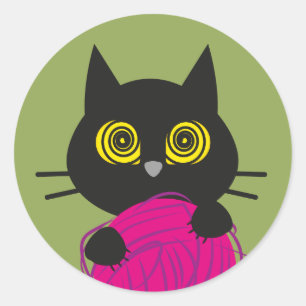 BONKERS!  Cat Zoomies Sticker 