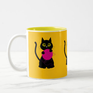 Bonkers! Mug – Knitting + Kitty 🧶🐈‍⬛