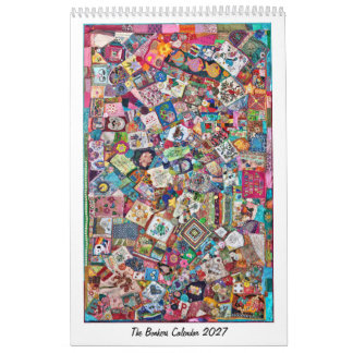 Bonkers Quilt Keepsake Calendar 2027