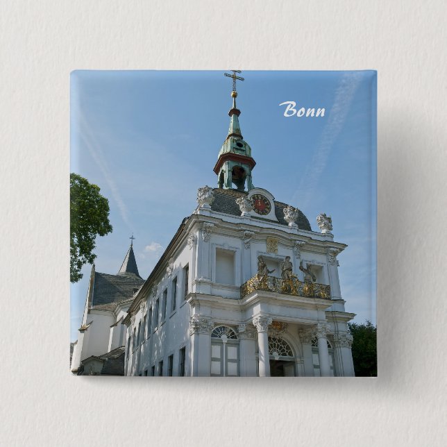 Bonn 15 Cm Square Badge (Front)