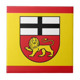Bonn flag city germany symbol emblem lion tile