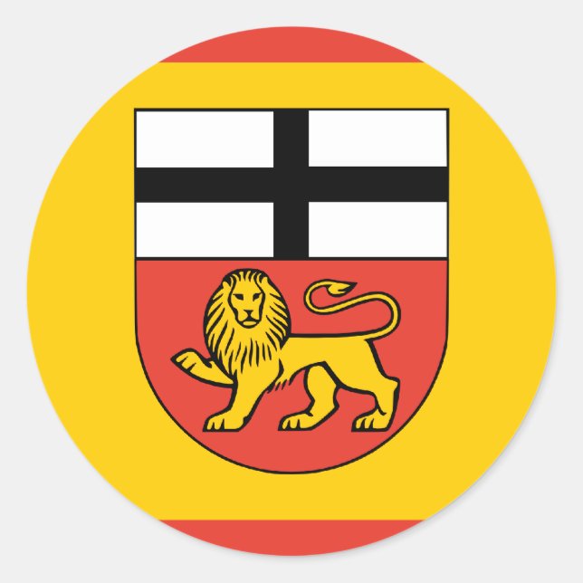 Bonn, Germany Classic Round Sticker (Front)