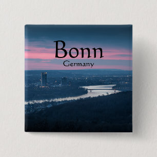 Bonn Germany Souvenir  15 Cm Square Badge