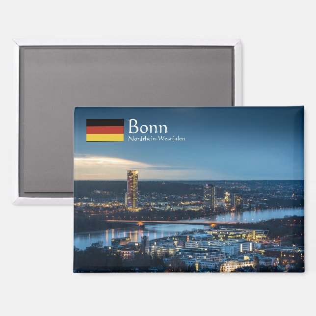Bonn Germany Souvenir Magnet (Front/Back)