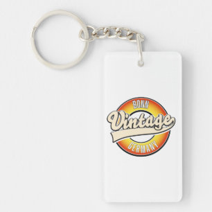 Bonn vintage style logo T-Shirt Label Key Ring