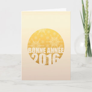 Bonne Année 2016 - French New Year Card