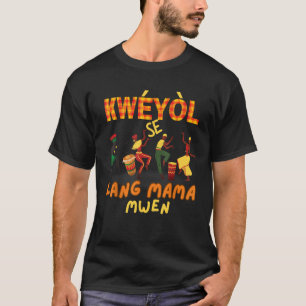 Bonne Fete Kweyol Happy Jounen Kweyol day Saint Lu T-Shirt