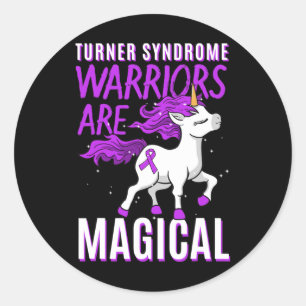 Bonnevie Ullrich Turner Syndrome Awareness 45 Classic Round Sticker