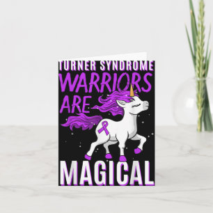 Bonnevie Ullrich Turner Syndrome Awareness 45 X0 T Card