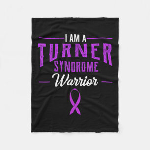 Bonnevie Ullrich Turner Syndrome Awareness 45,x0 W Fleece Blanket