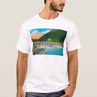 Bonneville Dam on Columbia River