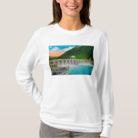 Bonneville Dam on Columbia River