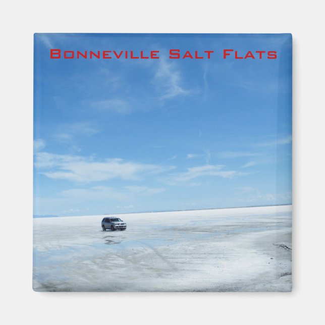Bonneville Salt Flats Magnet (Front)