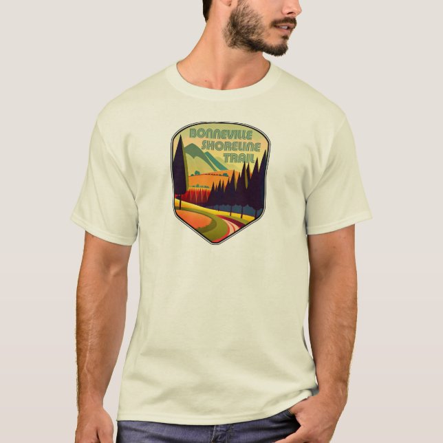 Bonneville Shoreline Trail Colours T-Shirt (Front)