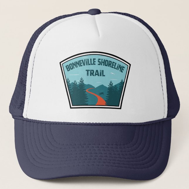 Bonneville Shoreline Trail Trucker Hat (Front)