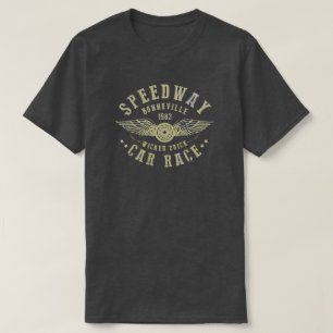 BONNEVILLE SPEEDWAY Retro Vintage Obscure T-Shirt