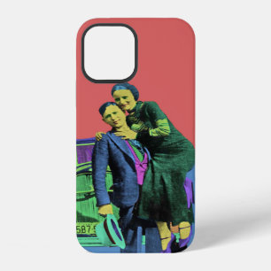 Bonnie and Clyde Pop Art iPhone 12 Case