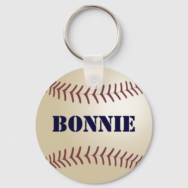 Bonnie Baseball Keychain by 369MyName (Front)