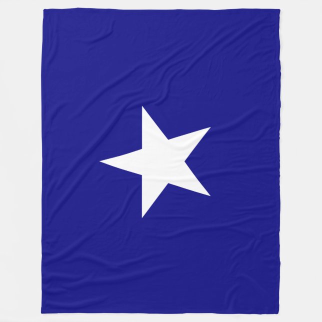 Bonnie Blue Flag Fleece Blanket (Front)