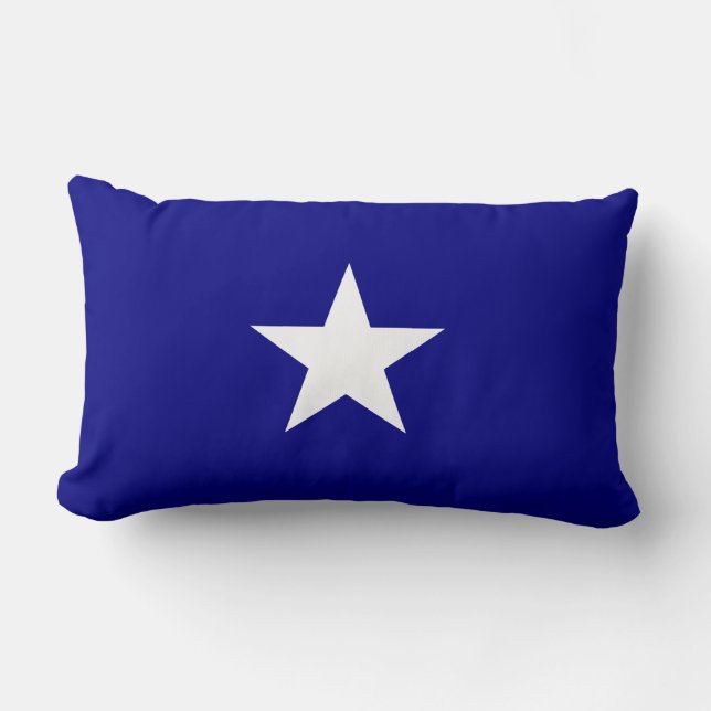 Bonnie Blue Flag Lumbar Cushion (Front)