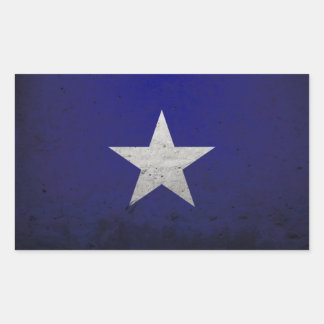 Bonnie blue flag rectangular sticker