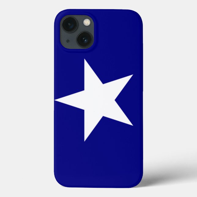 Bonnie Blue Flag White Star Case-Mate iPhone Case (Back)