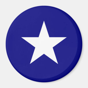 Bonnie Blue Flag White Star Magnet