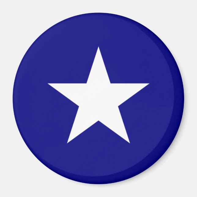 Bonnie Blue Flag White Star Magnet (Front)