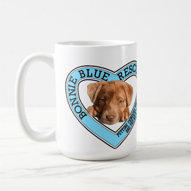 Bonnie Blue Rescue Coffee Mug (Left)