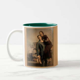 Bonnie & Clyde Two-Tone Coffee Mug