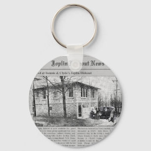 Bonnie & Clyde's Joplin Hideout Key Ring