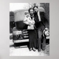 Bonnie Parker and Clyde Barrow 1933