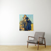 Bonnie Parker Clyde Barrow 1933 Faux Painting