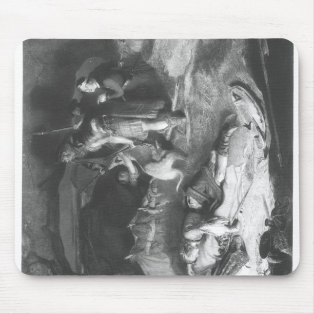 Bonnie Prince Charlie  in Hiding Mouse Pad (Front)