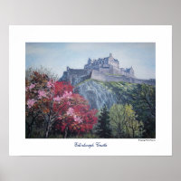 Bonnie Scotland Edinburgh Castle Scotland fine art
