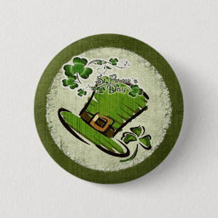 Bonnie St. Patricks Day FLARE 6 Cm Round Badge