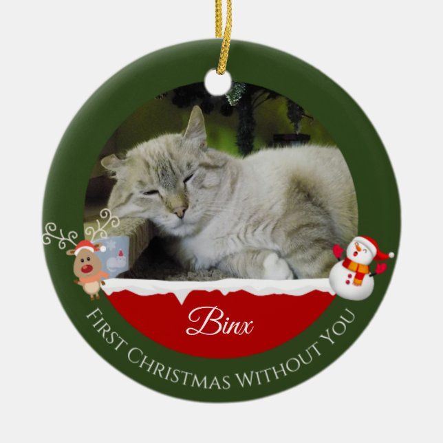 BONO First Christmas Without You Ornament (Front)