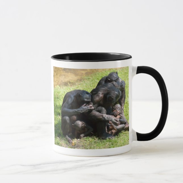 Bonobo Apes Mug (Right)