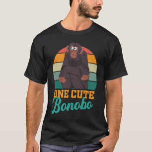 Bonobo chimpanzee chimps World Bonobo Day  men wom T-Shirt