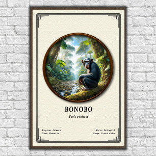 Bonobo Zoology Series Poster