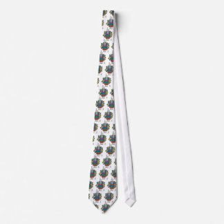 Bonomi Family Crest Tie