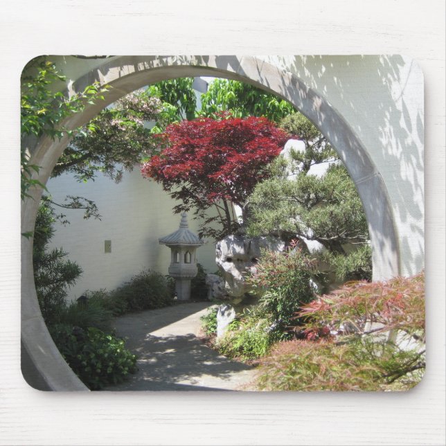 Bonsai Arch - National Arboretum, Washington D.C. Mouse Pad (Front)