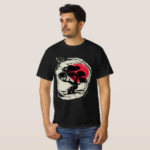 Bonsai Art Japanese Sunset T-Shirt
