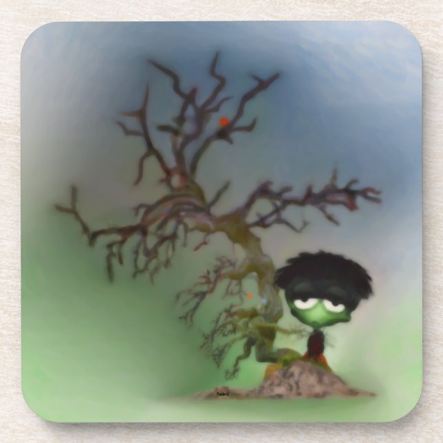 Bonsai Boy Coaster (Front)