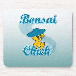 Bonsai Chick #3 Mouse Pad