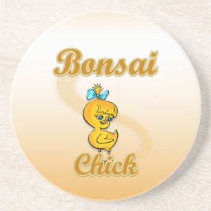 Bonsai Chick Coaster