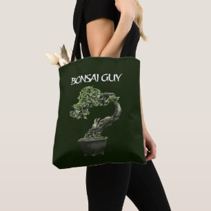 Bonsai guy funny quote for bonsai lovers tote bag