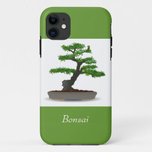 Bonsai Japanese Miniature Tree with Leaf Dots Case-Mate iPhone Case