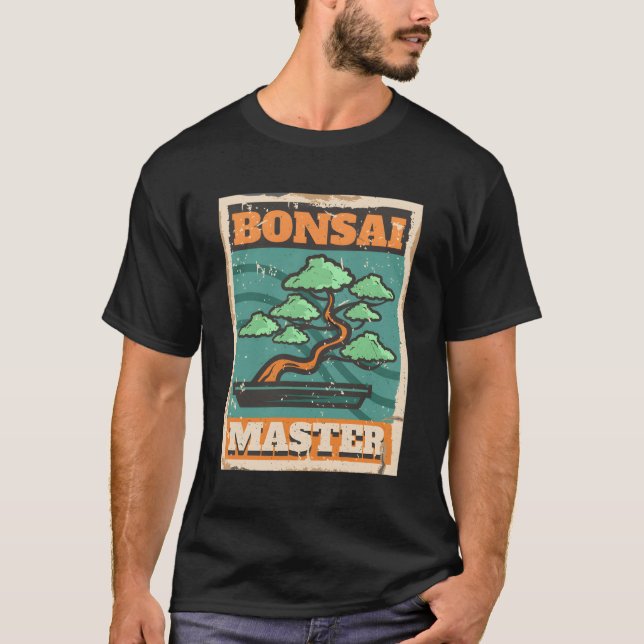 Bonsai Master Bonzai Tree T-Shirt (Front)